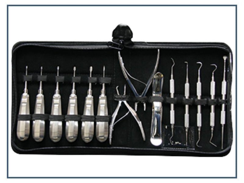 Dental Instrument Kit with 14 Pieces [Refurbished]