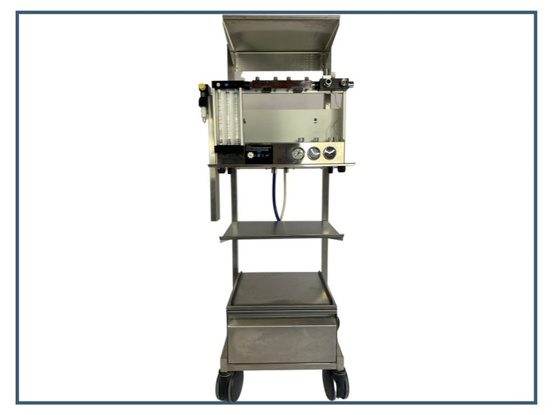Ulco Compact Anaesthetic Machine on Stainless Steel Trolley [Refurbished]