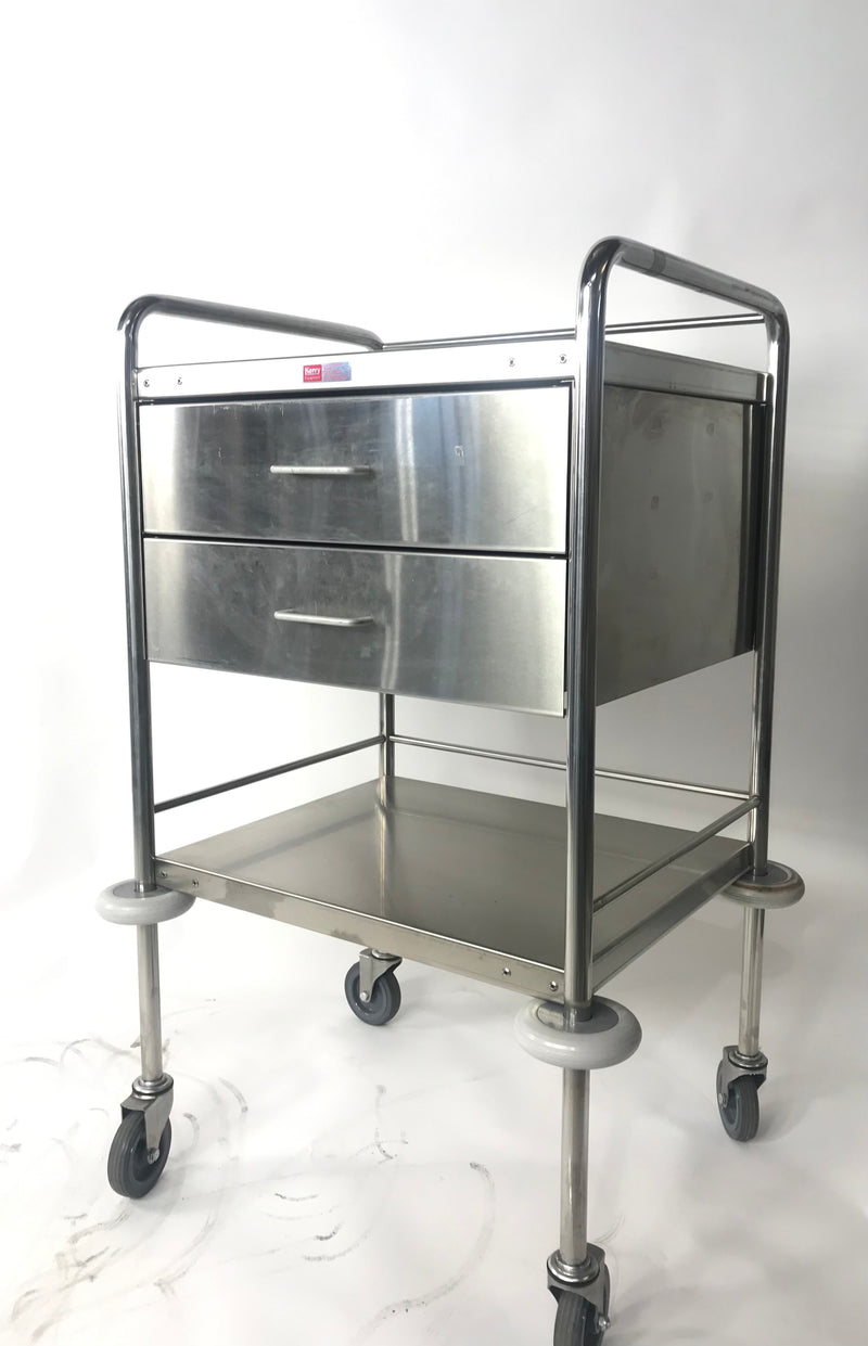 Stainless Steel Instrument Trolley (60 x 45 x 105) [Refurbished]