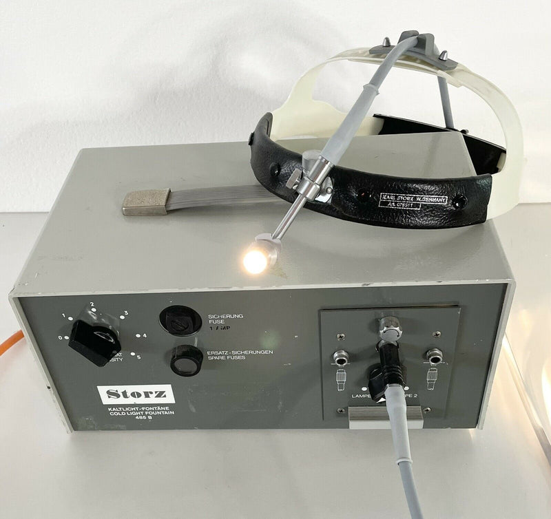 Storz Surgeons Fibre Optic Head light with Storz Light source 240v [Refurbished]