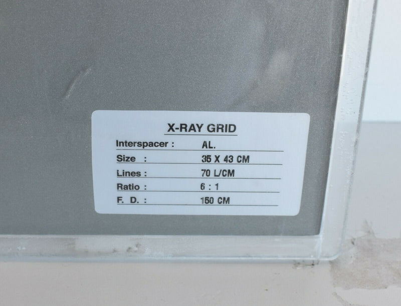 X-Ray Grid Soyee in plastic protector 35x43cm 70 line 6:1 ratio 150cm FD [Refurbished]