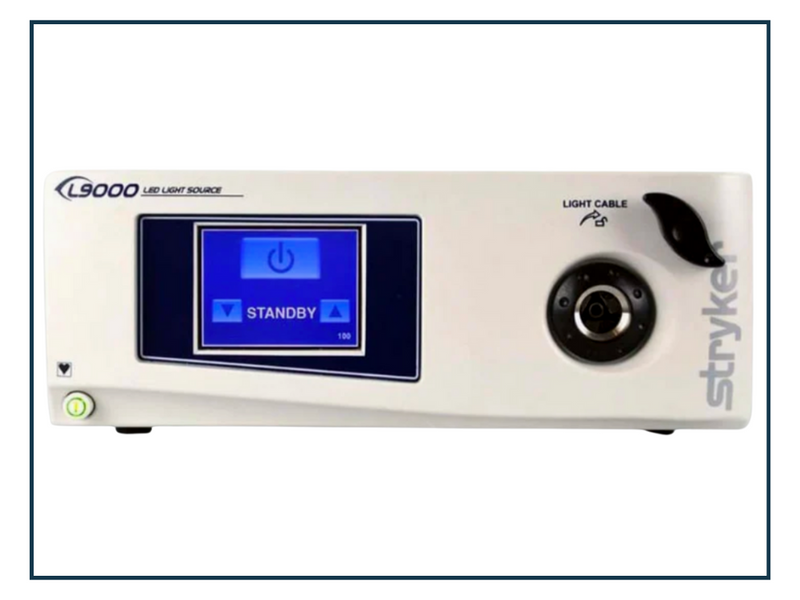 Stryker L9000 LED Light Source with Fibre Optic Cable [Refurbished]