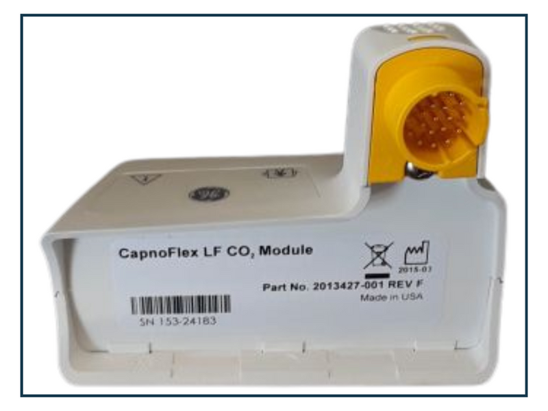 GE Capnoflex LF Sidestream CO2 Module [Refurbished]