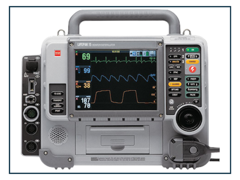 Lifepak 15 Defibrillator with 12 Lead ECG [Refurbished]