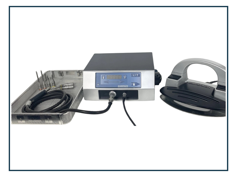 Anspach Neuro Drill System EG 1 SC3002 Console With Foot Control and Accessories [Refurbished]