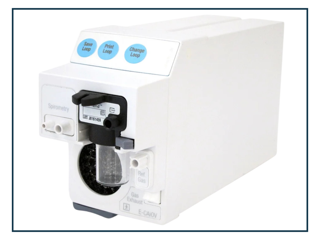GE E-CAIOV Module 5 Agent Gas Analysis Module with Spirometry [Refurbi