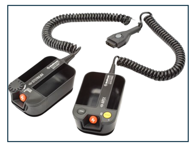 Lifepak 15 Standard Hard Paddles [Refurbished]