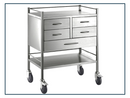 Stainless Steel Instrument Trolley (75 x 50 x 100) [Refurbished]