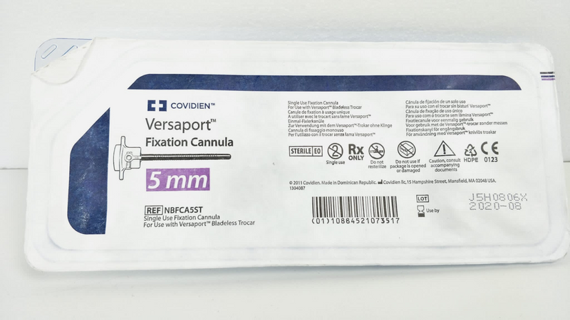 [Expired] Covidien Bladeless Trocar Versaport Fixation Cannula 5mm