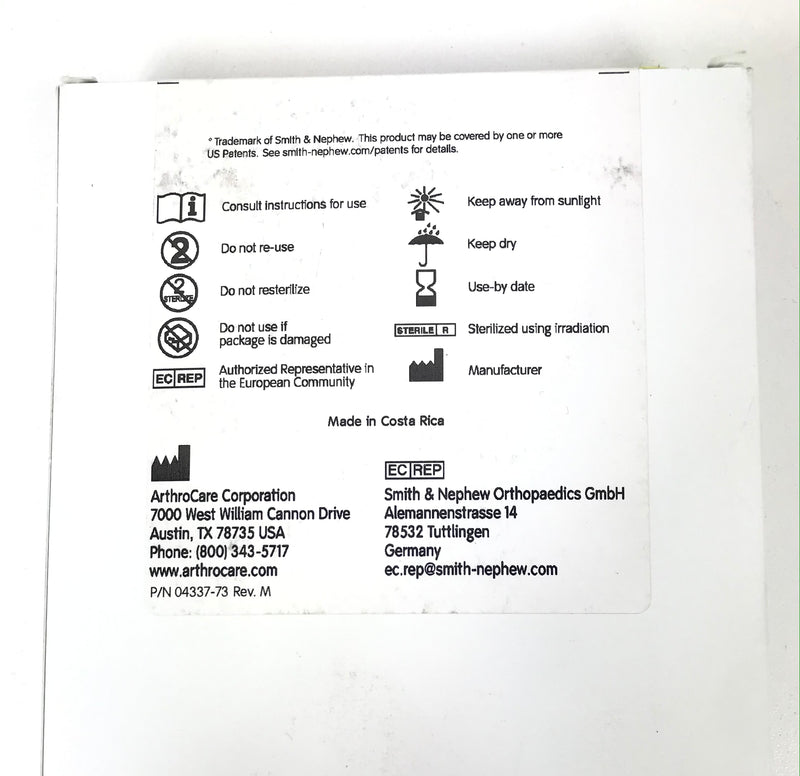 [Expired] Smith & Nephew Orthopaedics Paragon T2 Coblation