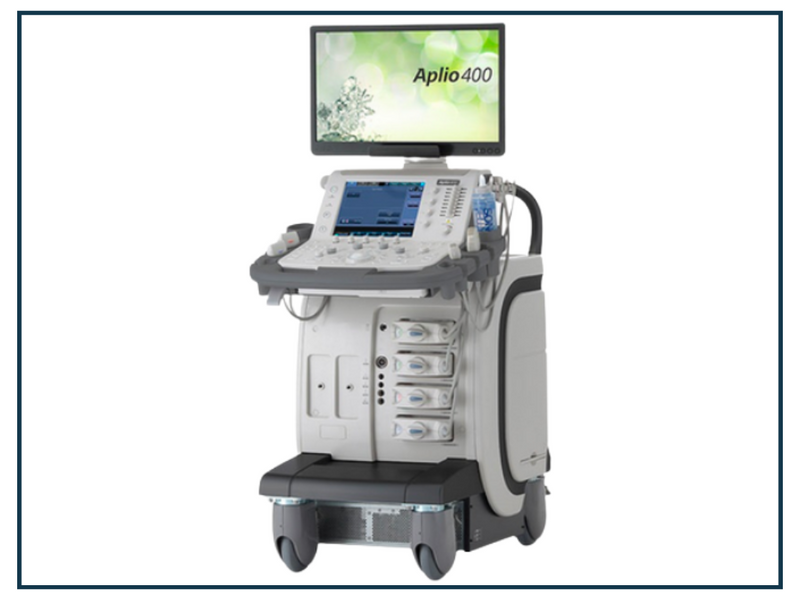 Toshiba Aplio 400 Ultrasound System with 2 Transducers [Refurbished]