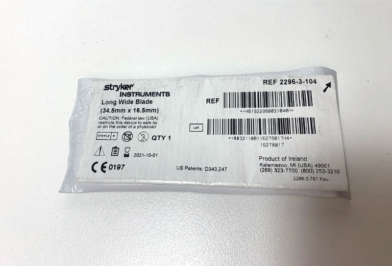 [Expired] Stryker Long Wide Blade (34.5mm x 16.5mm)