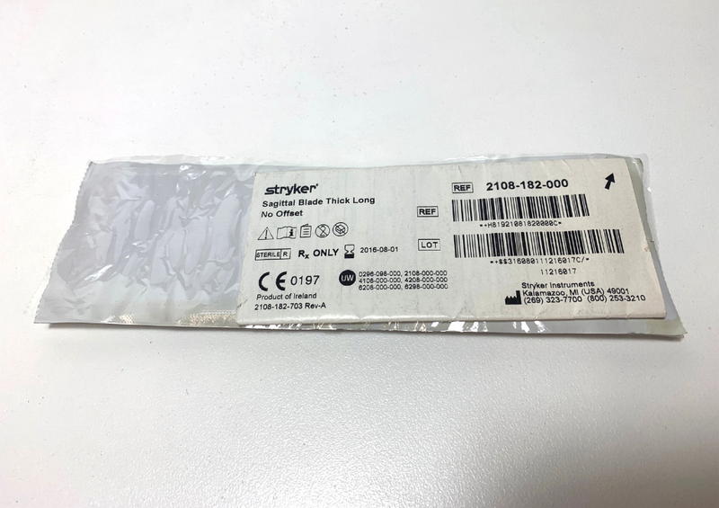 [Expired] Stryker Sagittal Blade Thick Long No Offset