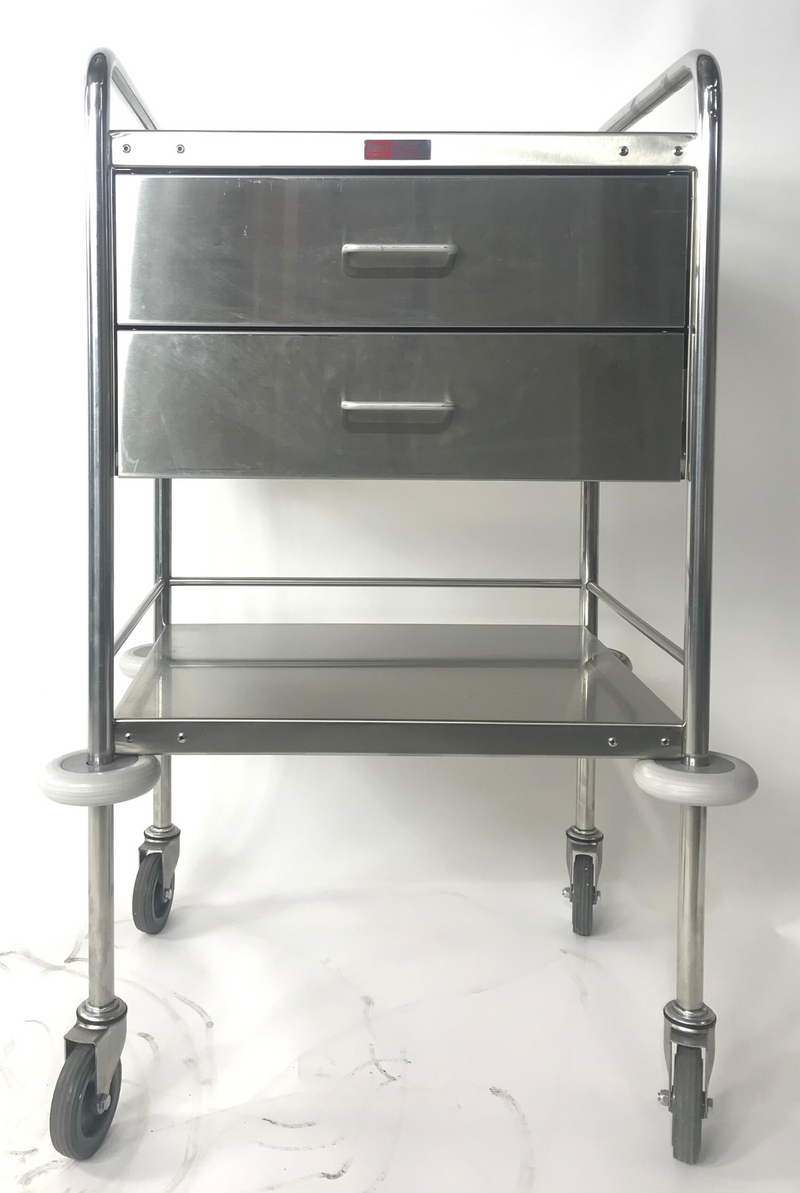 Stainless Steel Instrument Trolley (60 x 45 x 105) [Refurbished]