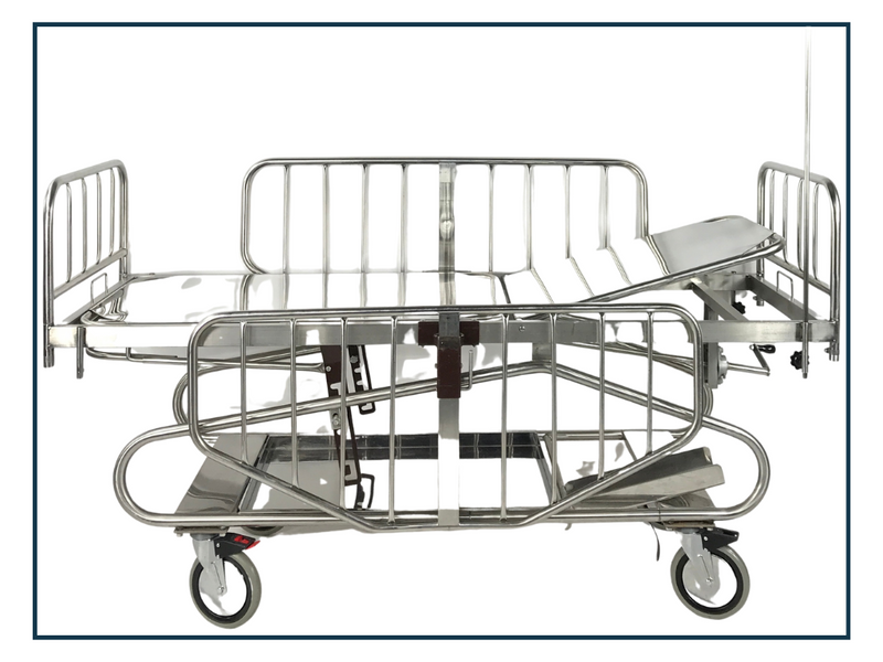 Stainless Steel Patient Trolley [Refurbished]