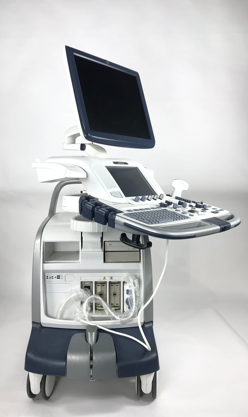 GE logiq E9 Ultrasound System with 2 Transducers [Refurbished]