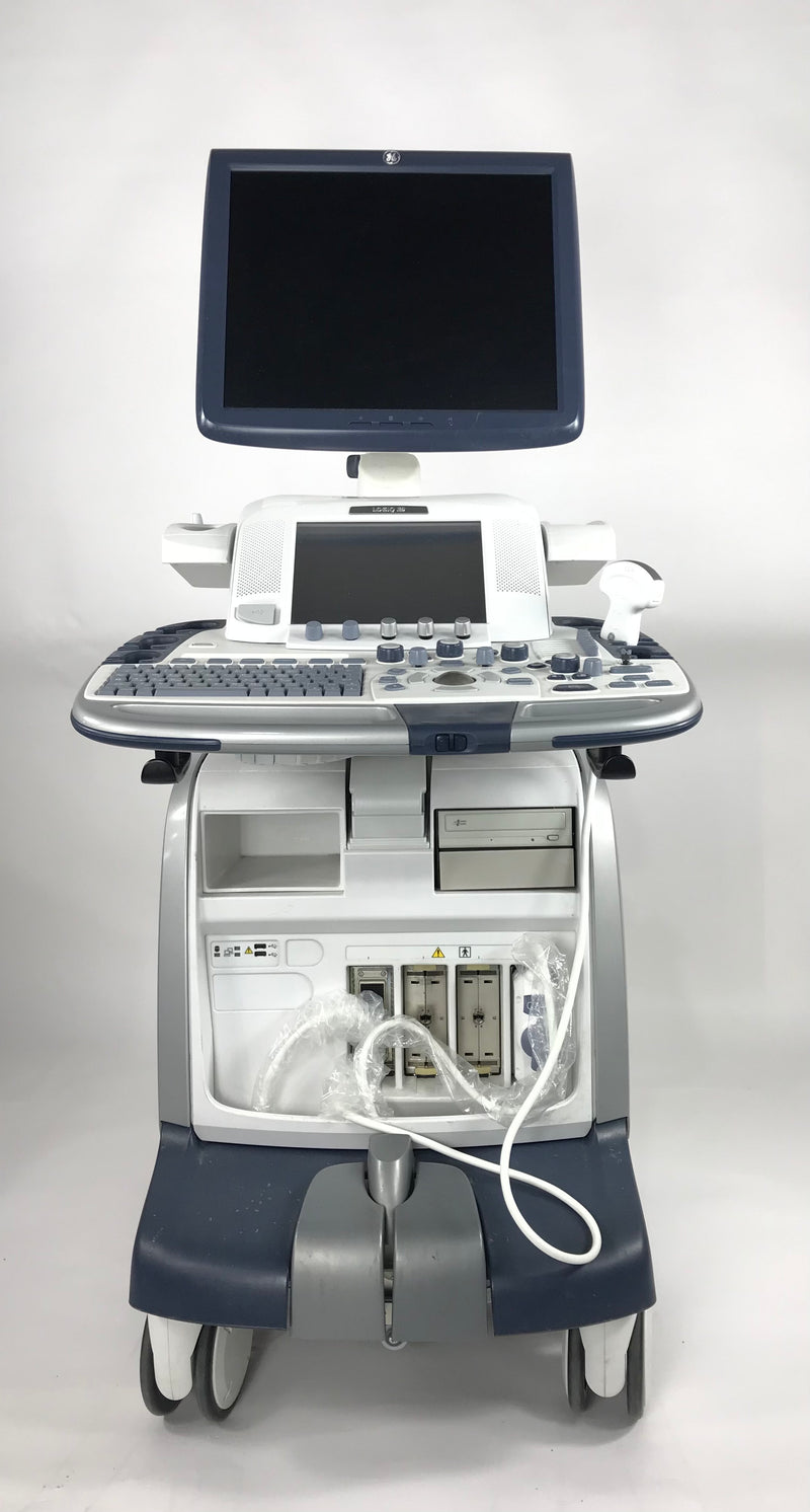 GE logiq E9 Ultrasound System with 2 Transducers [Refurbished]