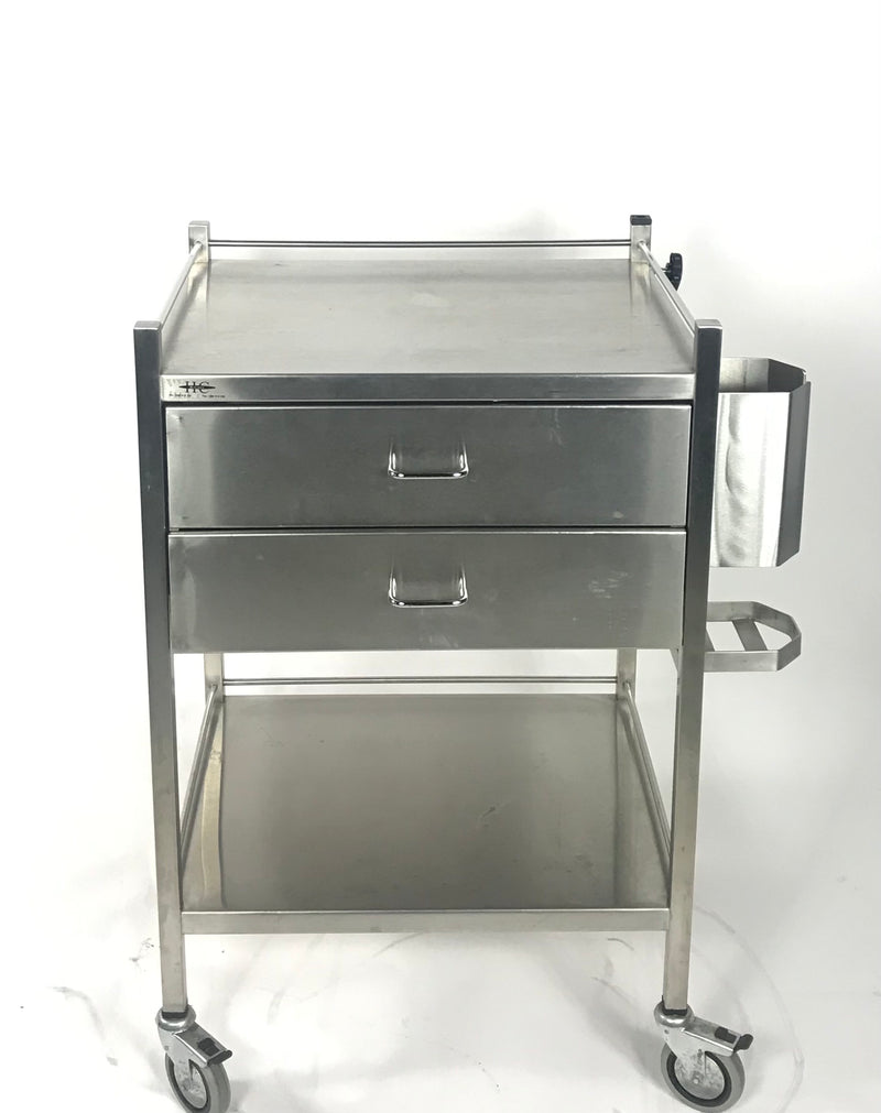 Stainless Steel Instrument Trolley (60 x 50 x 95) [Refurbished]