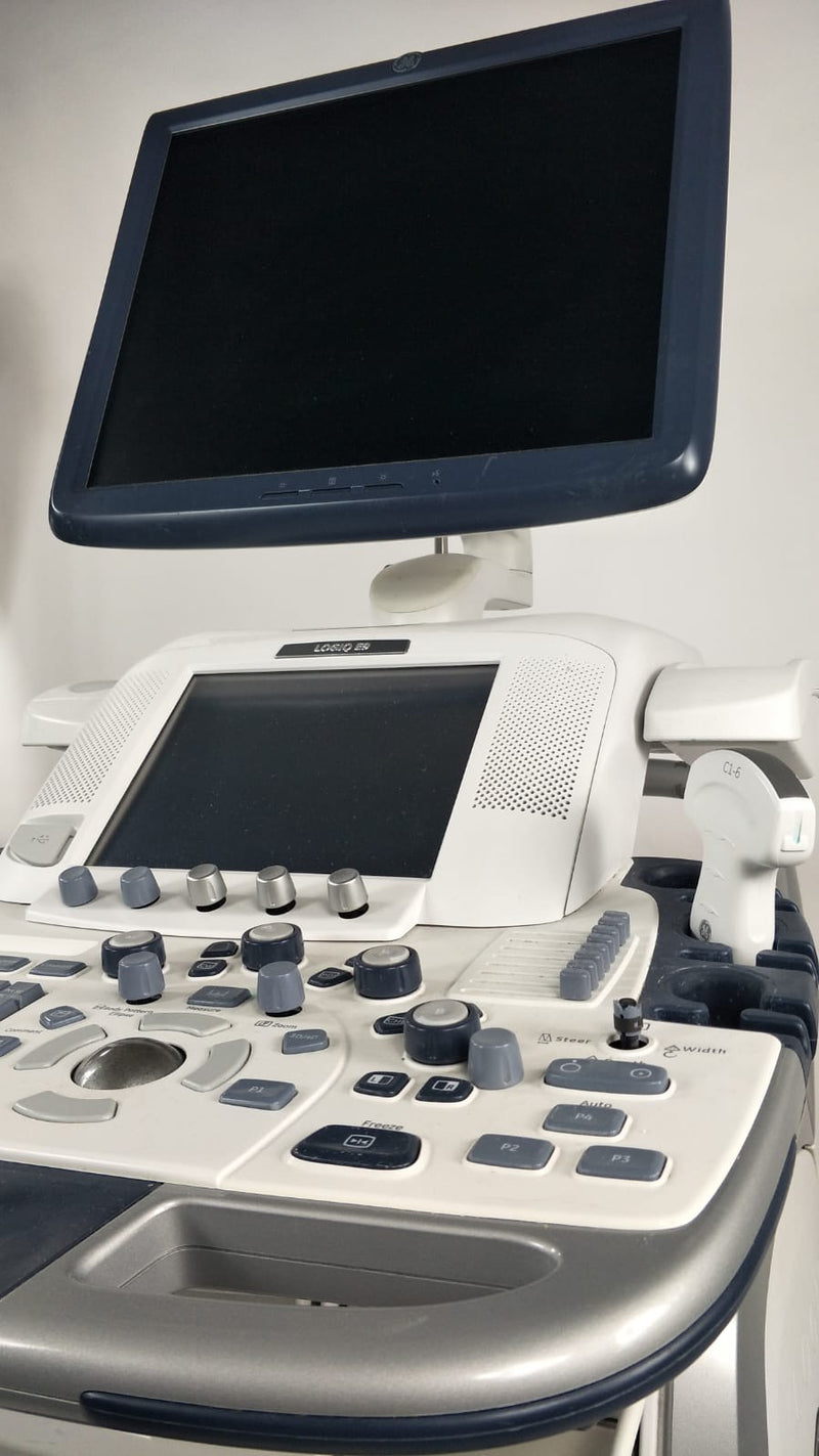 GE logiq E9 Ultrasound System with 2 Transducers [Refurbished]