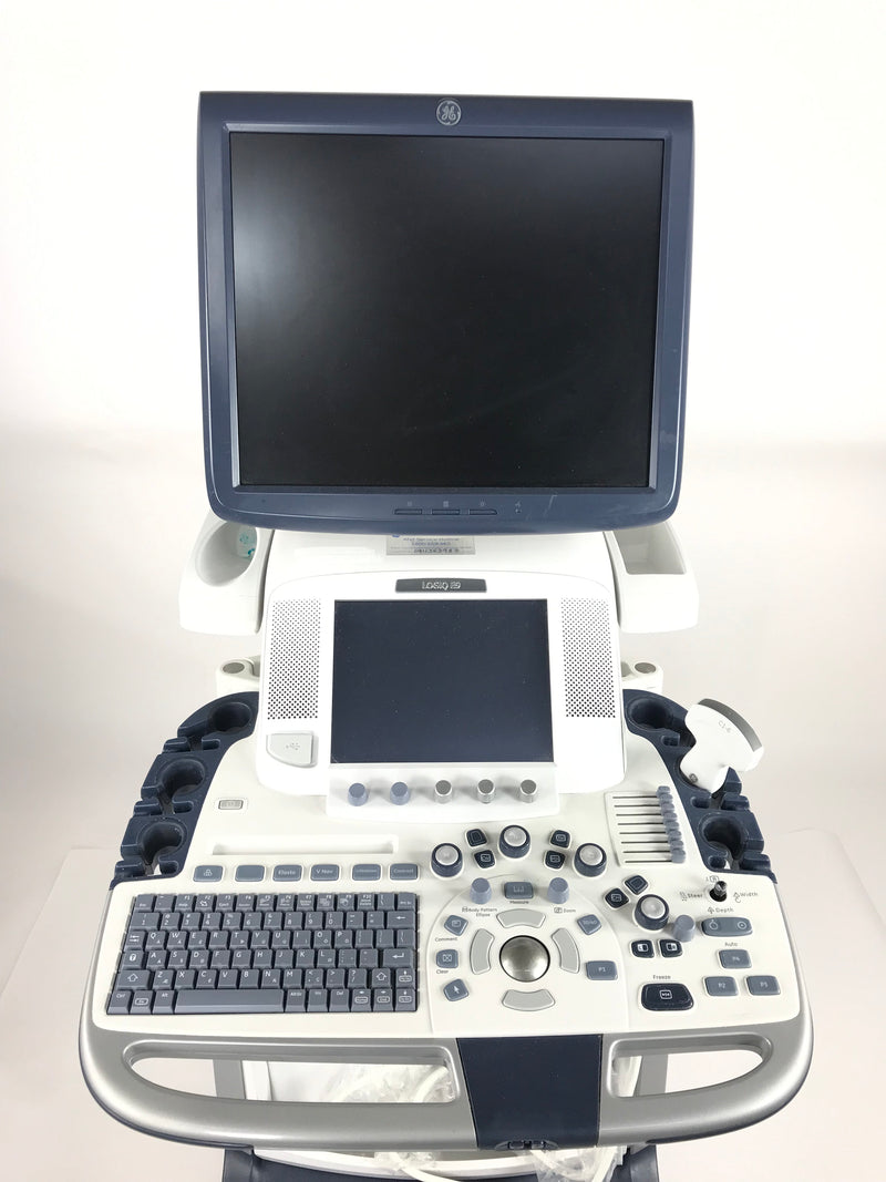 GE logiq E9 Ultrasound System with 2 Transducers [Refurbished]