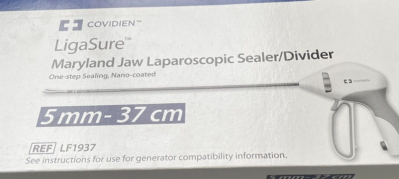 Covidien Ligasure LF1937 Maryland Jaw Laparoscopic Sealer/Divider Handpiece [New]