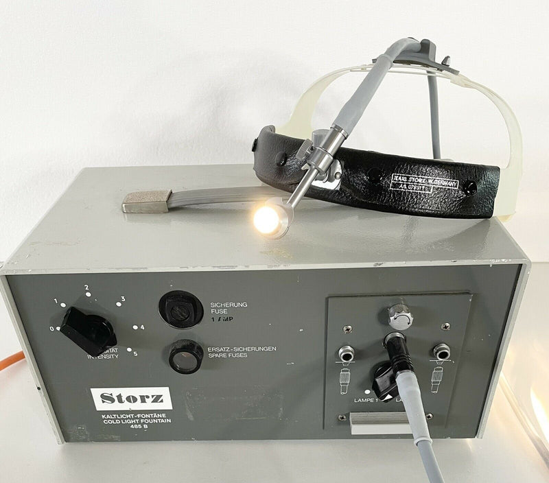 Storz Surgeons Fibre Optic Head light with Storz Light source 240v [Refurbished]