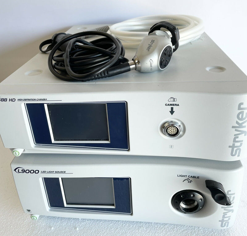 Stryker 1488 Console With L9000 Light Source [Refurbished]