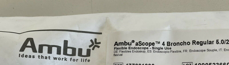 Ambu Ascope 4 Broncho Regular 5.0/2.2 Bronchoscope [Brand New]