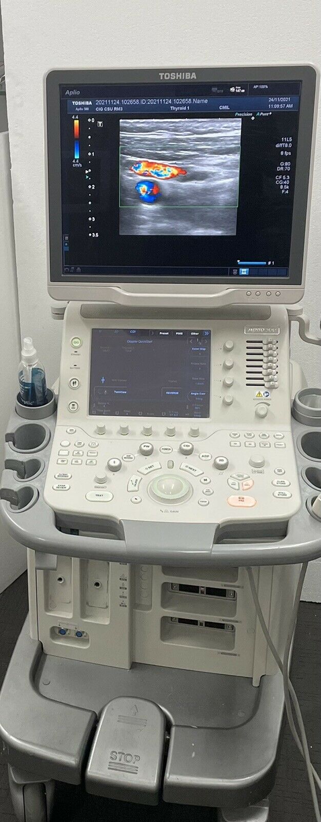 Toshiba Aplio 500 Ultrasound System with 2 Transducers [Refurbished]