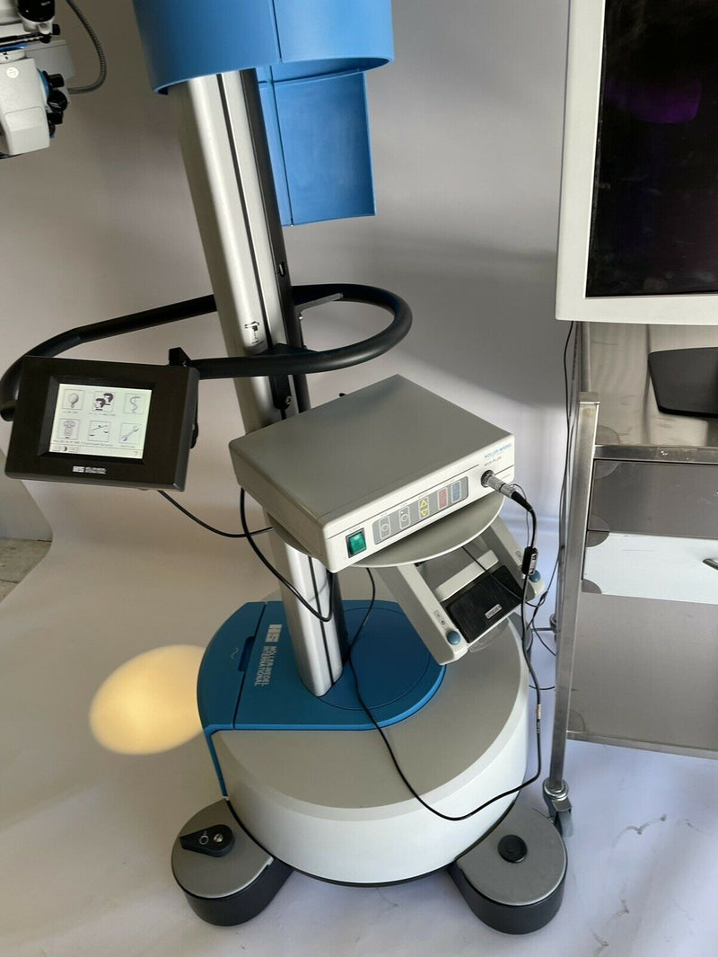 Moller Wedel Hi-R900 ophthalmic Laser Microscope with Camera and Monitor [Refurbished]