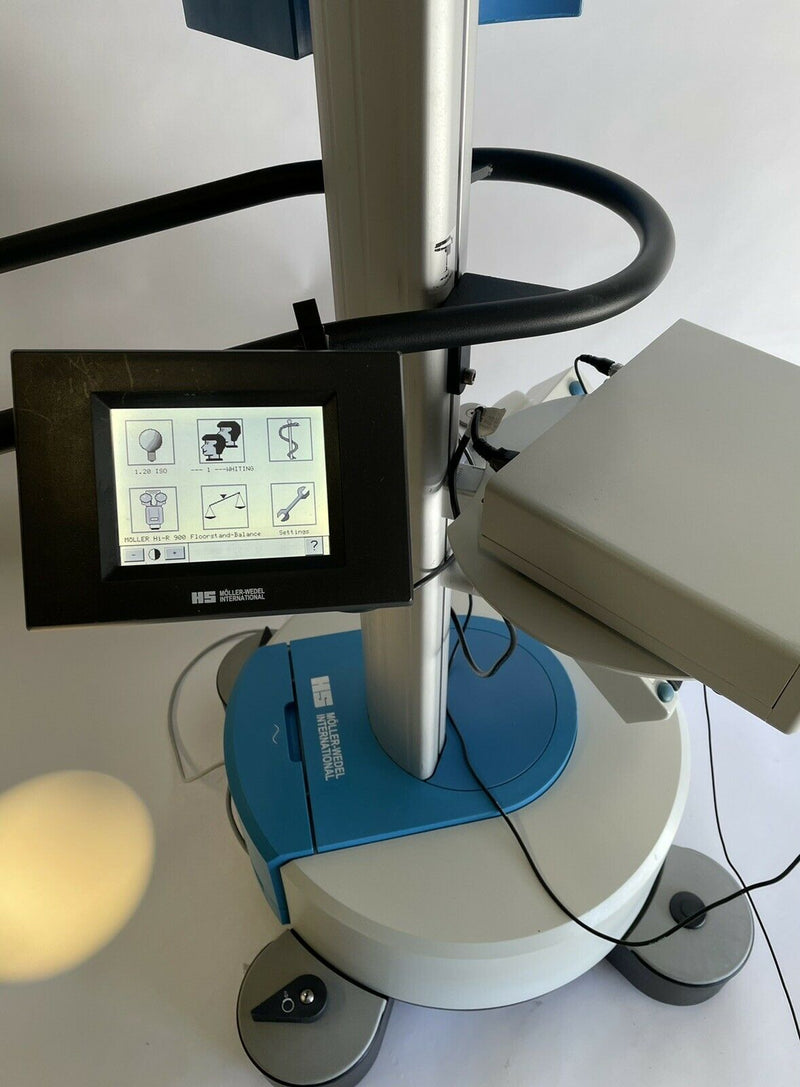 Moller Wedel Hi-R900 ophthalmic Laser Microscope with Camera and Monitor [Refurbished]